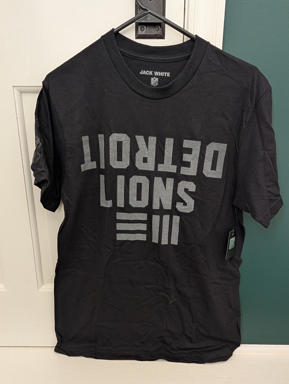 DOWN WITH DETROIT – DETROIT LIONS X SHADY RECORDS X JACK WHITE COLLAB SHIRT